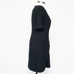 Nic+Zoe Knit Tie Dress Black Onyx Medium Photo 4