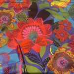 Sugar Lips  Silky Blouse Long Balloon Sleeve Twist Collar Keyhole Opening Bold XS Photo 2