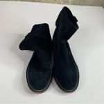 Clarks Somerset Cabaret Black Suede Ankle Booties Size 9.5 Photo 4