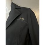 Alessandro Albanese Show Jacket Womens Small Black AA Easy Care Equestrian Photo 3