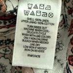 Rachel Zoe ‎ Linen Patchwork Floral Paisley Midi Dress Pockets Multicolor Size 10 Photo 9