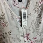 Torrid NWT  Babydoll Top Milkmaid Cold Shoulder Sleeve Floral Plus Size 1X Photo 4