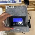 J. McLaughlin  Nan Cardigan Sweater XS NWT $288 Cotton Long Line Button Blue Tan Photo 5