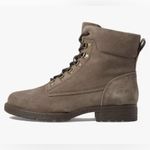 Born Codi Leather Lace Up Biker Moto Combat Boots New Women's size 9 M New Brown Photo 3