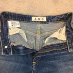 AMO Jeans Size 25 Bella Released Hem Shades Of Blue High Rise Straight Leg Denim Photo 5