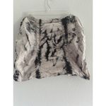 XCVI  Wearables Mini Skirt Womens XL Gray Tie Dye Ruched Boho Peasant Grunge Photo 1