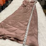 Revelry Blair Satin Gown Bridesmaid Dress in Rose Quartz Size 4 Pink Photo 7