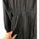 Blush Noir - Black Crochet Back Jumpsuit - Medium Photo 4