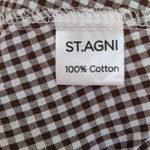St Agni Sunday picnic dress, brown Gingham xs Photo 7