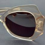 Elizabeth and James Rare Roslie Geo Butterfly Sunglasses Crystal Tea Color EJS1722 Photo 3