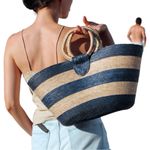 Mexican Artisianal Mexican artisanal palm leaf beach bag Photo 1