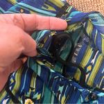 6 Degrees  short shift dress size small blue green lined new with tags Photo 5