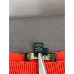 Ralph Lauren Lauren Orange Ribbed Cotton Cardigan Sweater XL Red Button Front Photo 4