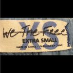 We The Free Mixed up printed utility jean. Size XS Photo 5