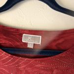 JM Collection Y2k Womens Large Metallic Studded Pullover Stretchy Whimsigoth Photo 3