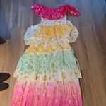 Love Shack Fancy NWT VYNNE Ombré Tiered Maxi Dress Photo 3