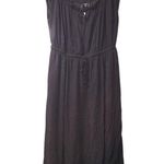 Torrid size 2 black maxi textured woven double slit dress nwt Photo 1