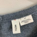 Anthropologie Moth Drawstring Room Pullover Gray Short Sleeve Sweater Photo 3