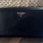 Prada  Leather Zip Around Wallet Photo 0