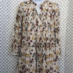 Old Navy NWOT  floral pleated mini dress tunic‎ top Photo 0
