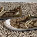 Coach  women’s Beale Signature Slip On Loafer Sneaker size 7‎ Photo 3