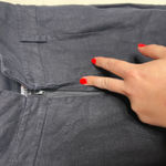 Reformation Jackie Black Linen High Waisted Wide Leg Pants sz 2 Photo 7