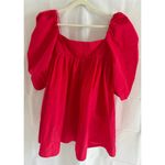 ZARA Blogger's Fave Pink Puffed Sleeve Babydoll Mini Dress size L Photo 7