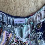 Lascana Paisley Boho Mini Dress Festival Beachwear Size 8 Multiple Photo 1