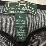 Ralph Lauren LRL  Active Women’s Black White Stripe Long Sleeves Jacket size M Photo 5