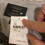 Carmen Marc Valvo Beautiful grey crochet tank top Photo 3