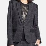 Rag and Bone  Womens Gray Wool Blend Blazer Tweed Size 4 Photo 0