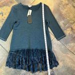 Dylan NWT  Sundance Luxe Slub 3/4 Sleeve Victori Small Photo 5