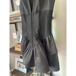 OW Collection Augusta Corset Mini Dress Black Womens Size Small Photo 8