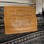 Levi's Wedgie Icon Jeans Better Weather Women Size 25 Gray Button Fly Tapered Photo 4