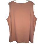 Karen Kane  Coral Sleeveless Top‎ Sz 3X Photo 2