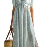 Reistor Beach to Bar Rainforest Flow Dress NEW Blue Photo 2