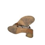 Comfortiva Leather Strappy Block Heel Sandals Taupe Women’s 7.5M Size 7.5 Photo 9