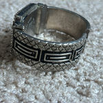 Geneva Platinum women’s vintage silver/black‎ bangle bracelet watch one size Silver Photo 4