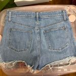 Madewell High Waisted Denim Shorts Size 31 Raw Hem Vacation Summer Comfortable Photo 2