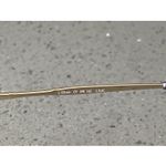 Jessica McClintock  CV JMC 162 Lilac EYEGLASSES Frames ONLY 53-17-125 Half Rim Photo 5