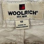 Woolrich  pants women's size 10 beige cropped cargo outdoor active hiking Photo 7