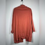 Pact Organic Sweater Womens MD/LG Baled Clay Airplane Cardigan Cocoon Pockets Photo 4