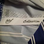 Ny Collection Navy Blue and White Shorts Size Large Photo 2