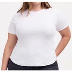 Madewell NWOT  Size Medium (Re)generative Cotton Ribbed‎ Crewneck Tee Causal Photo 0