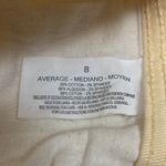 Gloria Vanderbilt  Butter Yellow High Waisted Shorts with Bow Accents pockets 8 Photo 9