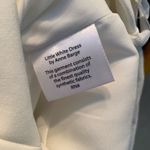 NWT Anne Barge J’Adore Ruffle Drape Dress Ivory White XS Photo 8