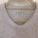 Loft  Ribbed Tank Top in Heather Grey Photo 3