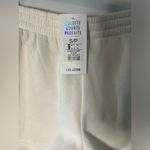 Streetwear Society NWT Creme Beige Fleece Lined Stretchy Shorts Sz Small Petite Photo 11