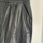 Calvin Klein Jeans Calvin Klein Sz: L Black Faux Leather Pants. Pull On. Flat Front. Patch pockets Photo 7