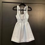 Hill House  Home The Snowflake Brocade Cher sleeveless flare mini Dress S Photo 1